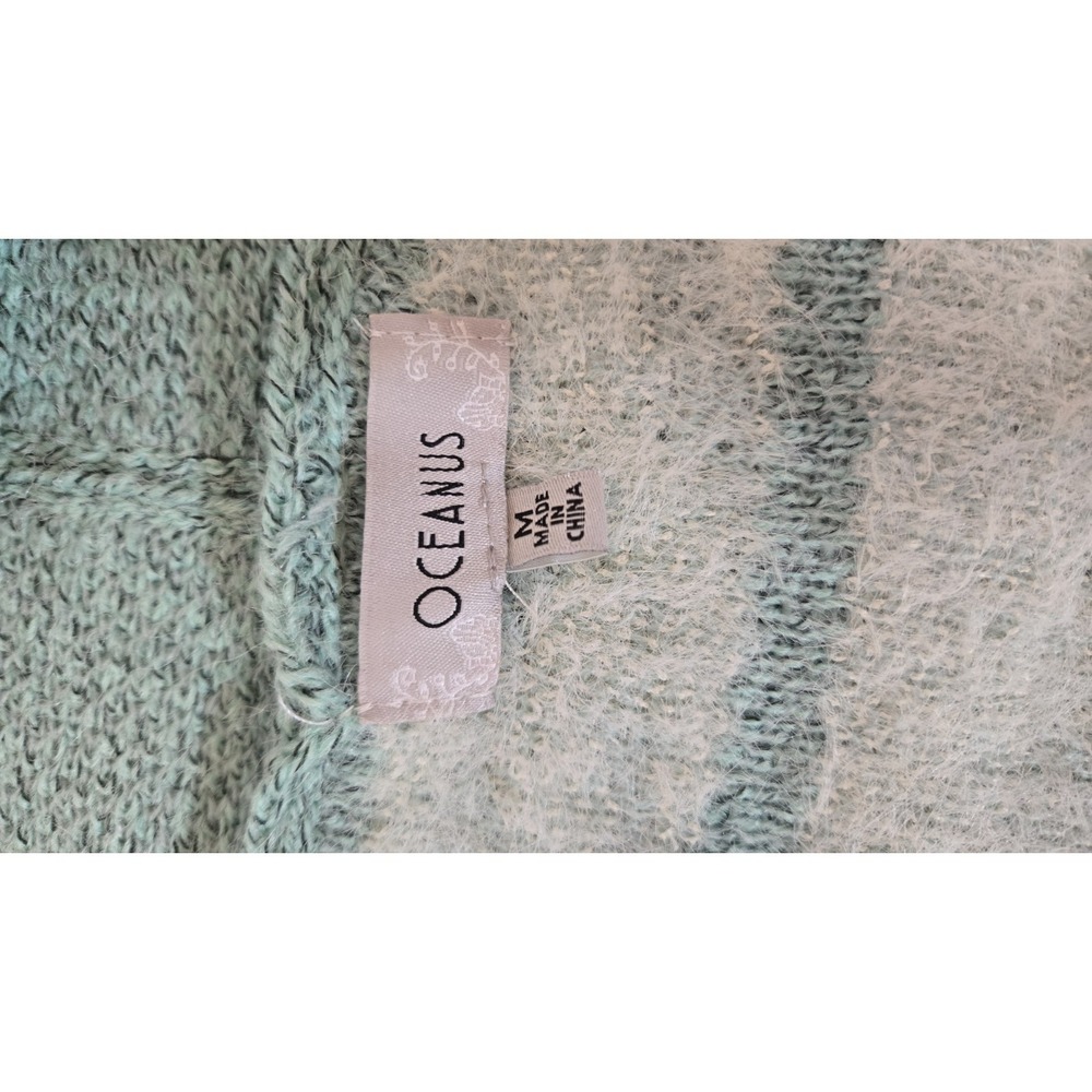 Oceanus Beachy Fringed Oversized Warm Soft Comfy Cardigan Size Medium - Picture 3 of 9